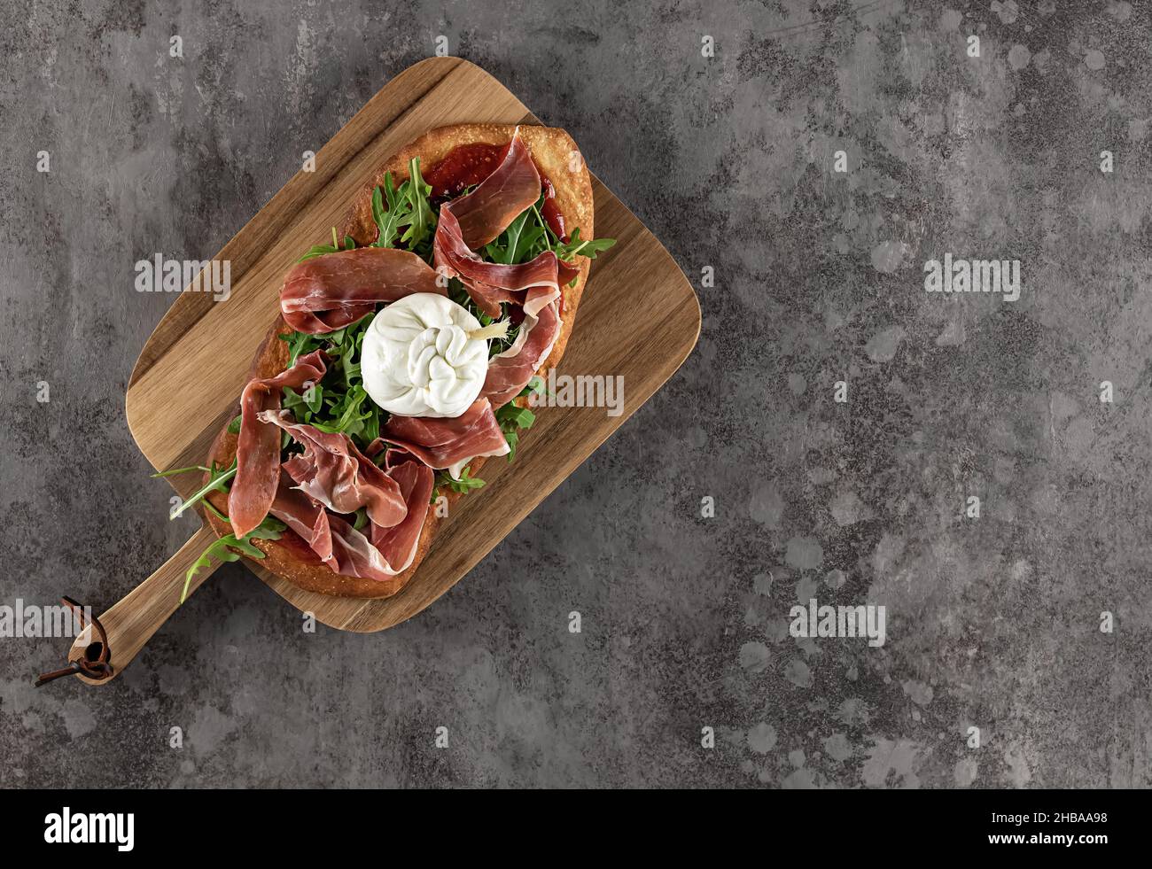 Pinsa Romano Homemade Pizza Variety Stock Photo Alamy