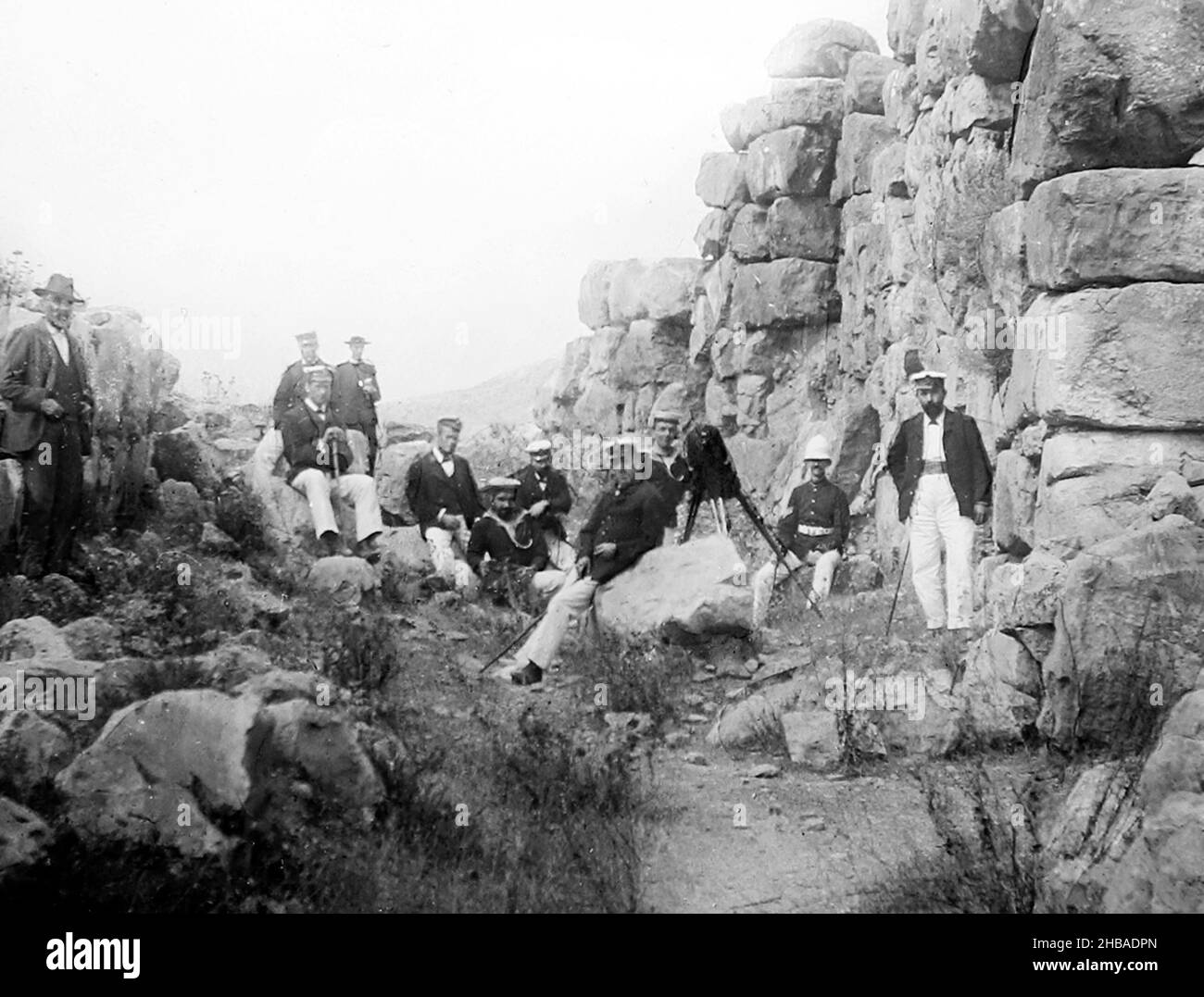 Old ancient site Black and White Stock Photos & Images - Alamy