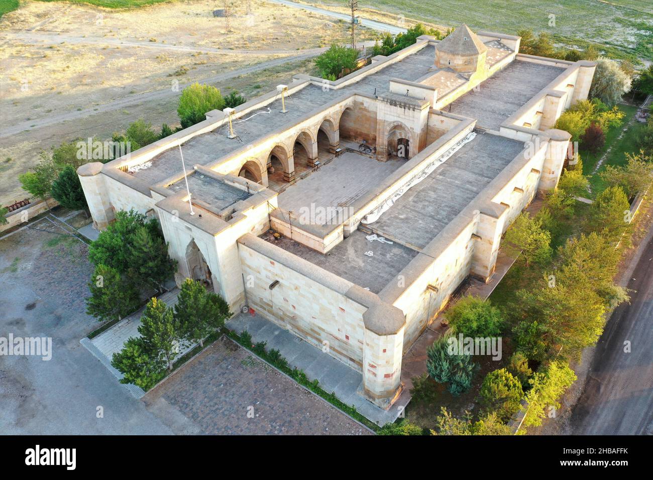 Sarihan Caravanserai Was Built In 1249 During The Anatolian Seljuk sarihan-caravanserai-was-built-in-1249-during-the-anatolian-seljuk