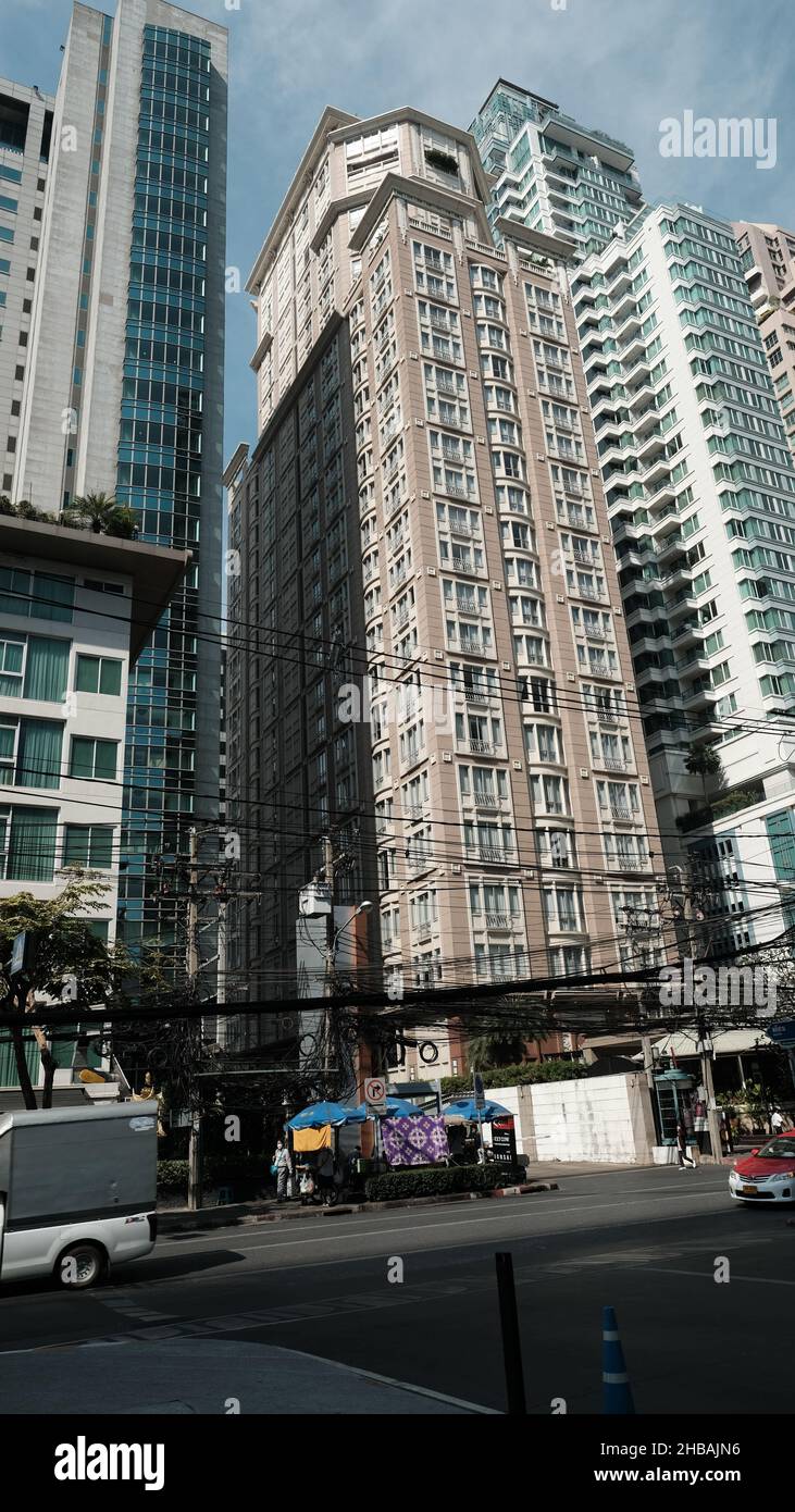 Affluent Neighborhood Lang Suan aka Soi Langsuan Road Chidlom Bangkok