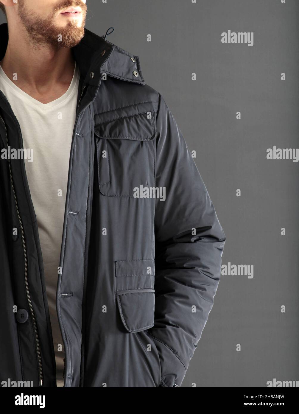 OUTHERE - Man - Black - Down Jacket