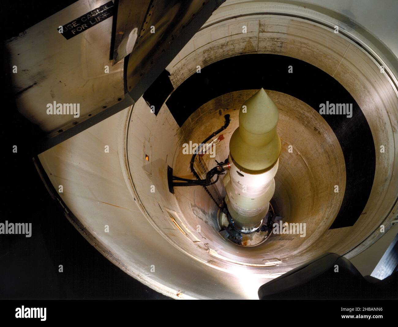 Minuteman Missile National Historic Site View down an eighty foot deep