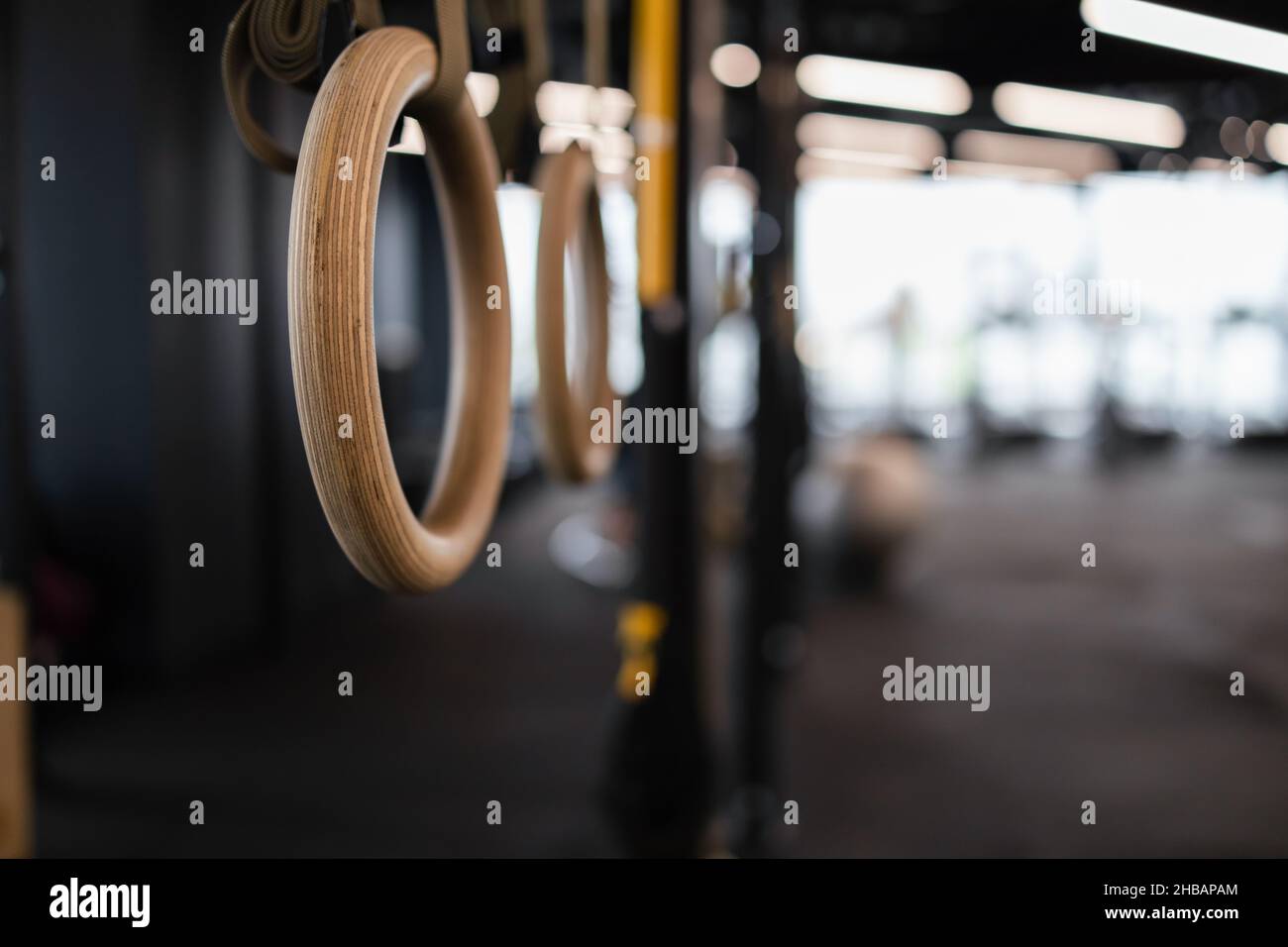 Exercise Rings Closed Suspension rings hi-res stock photography and images - Alamy