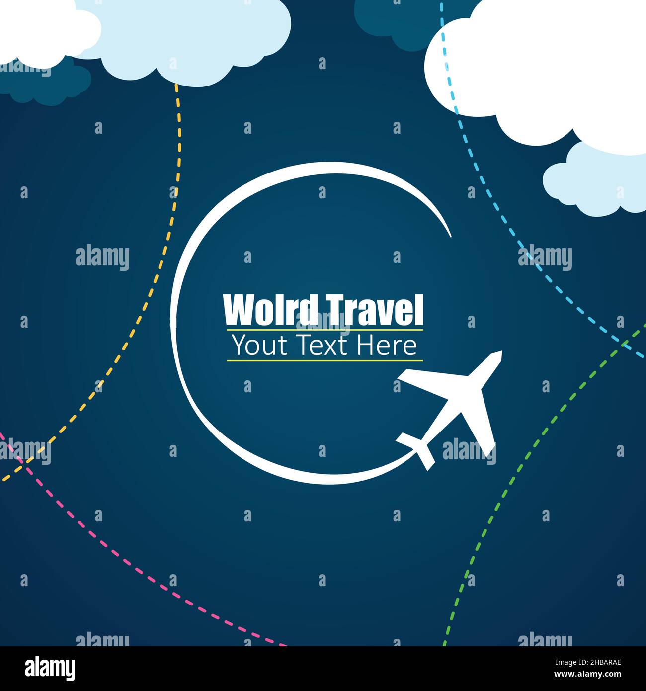 Study abroad concept visualization, vector illustration, Study abroad icons set. Stock Vector