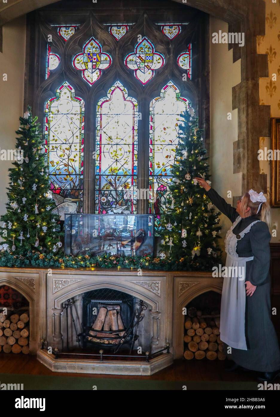 Victorian house xmas decorations hires stock photography and images