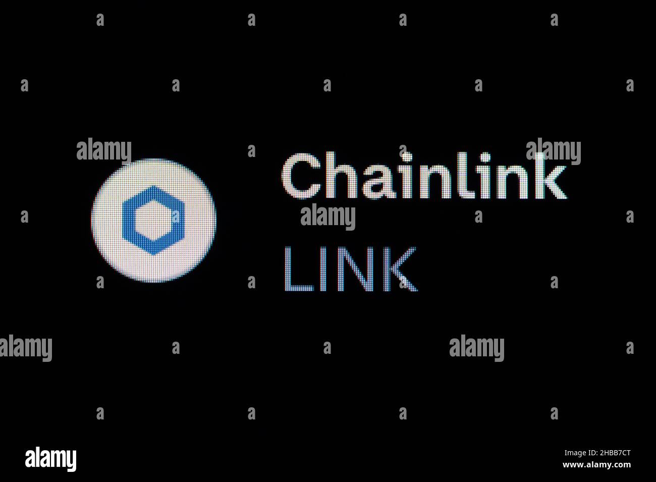 Chainlink logo hi-res stock photography and images - Alamy