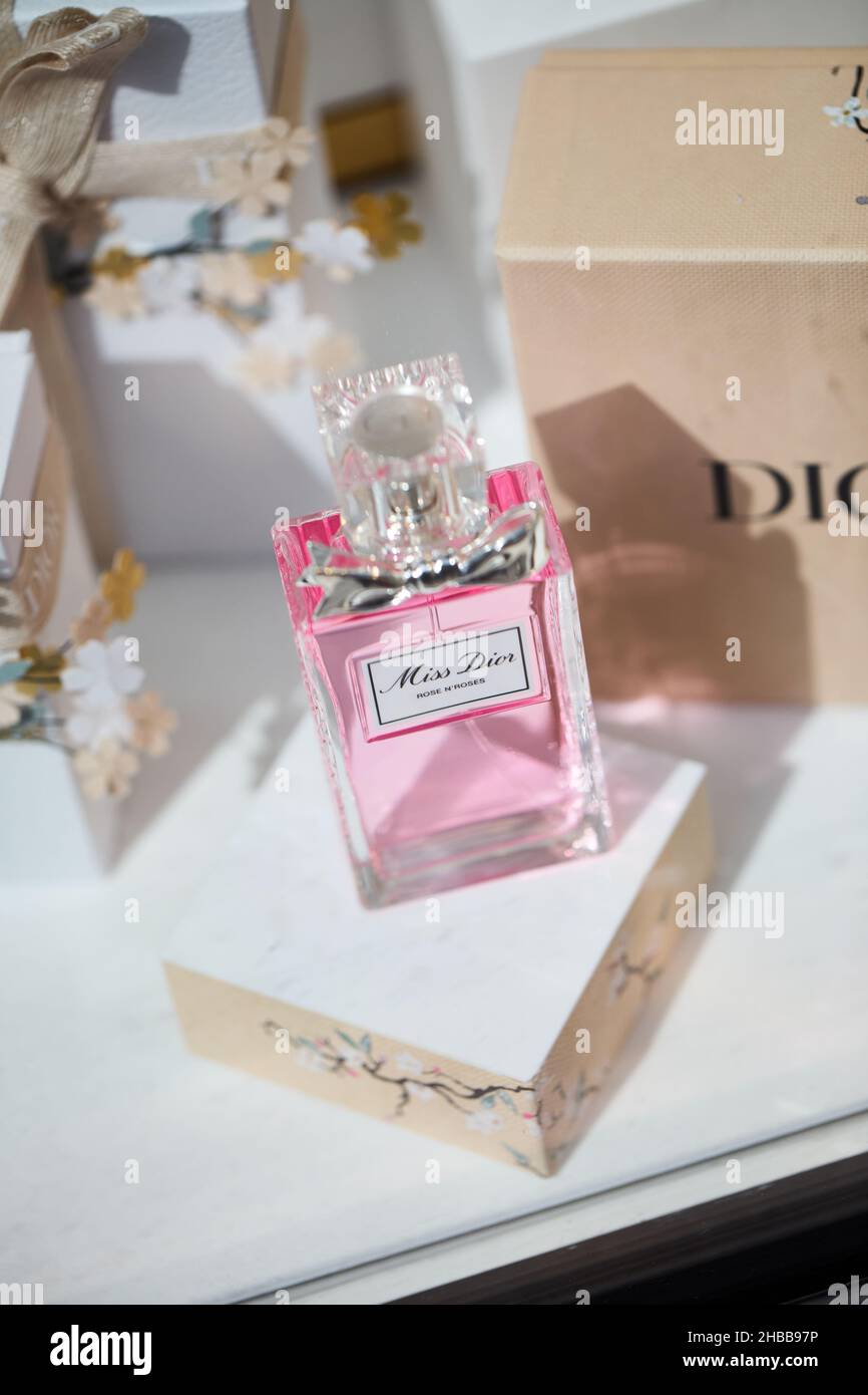 Miss Dior Rose N'Roses Eau de Toilette; Christian Dior Stock Photo