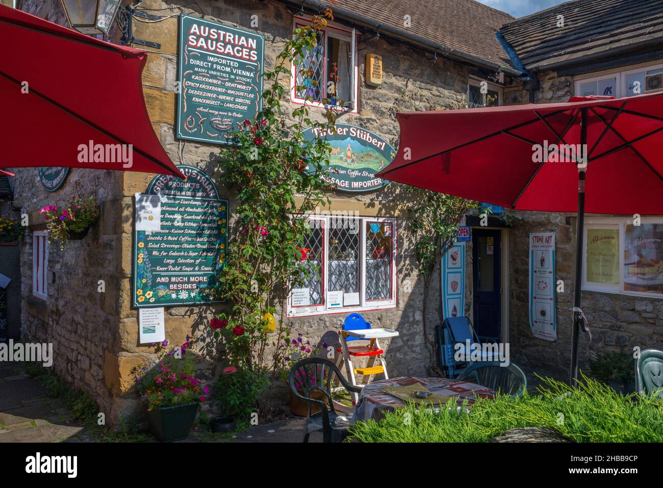 Tiroler Stuberl, Bakewell, Derbyshire Stock Photo