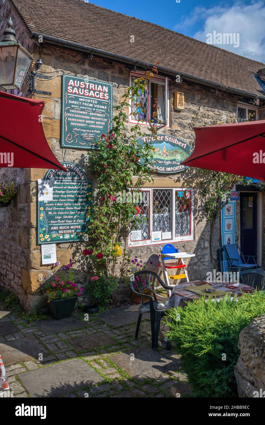 Tiroler Stuberl, Bakewell, Derbyshire Stock Photo