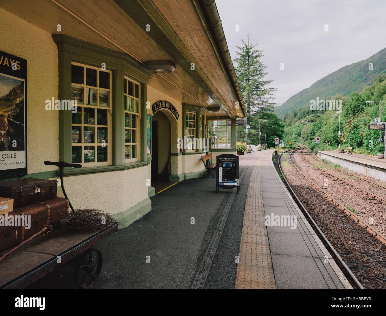 Glenfinnan Railway Station Museum Glenfinnan West Highlands Scotland glenfinnan-railway-station-museum-glenfinnan-west-highlands-scotland