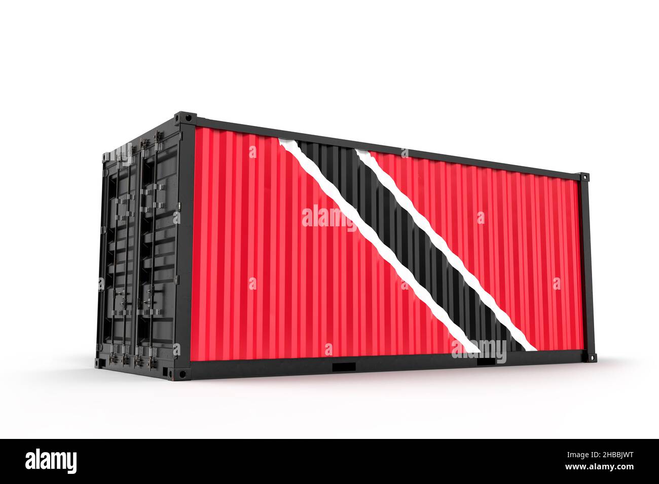 Shipping container trinidad Cut Out Stock Images & Pictures Alamy