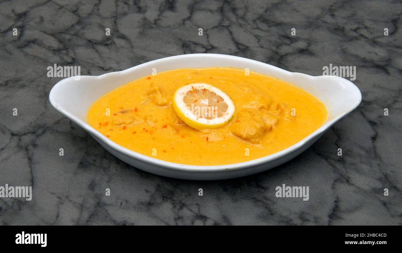 Chicken korma Indian food Stock Photo - Alamy