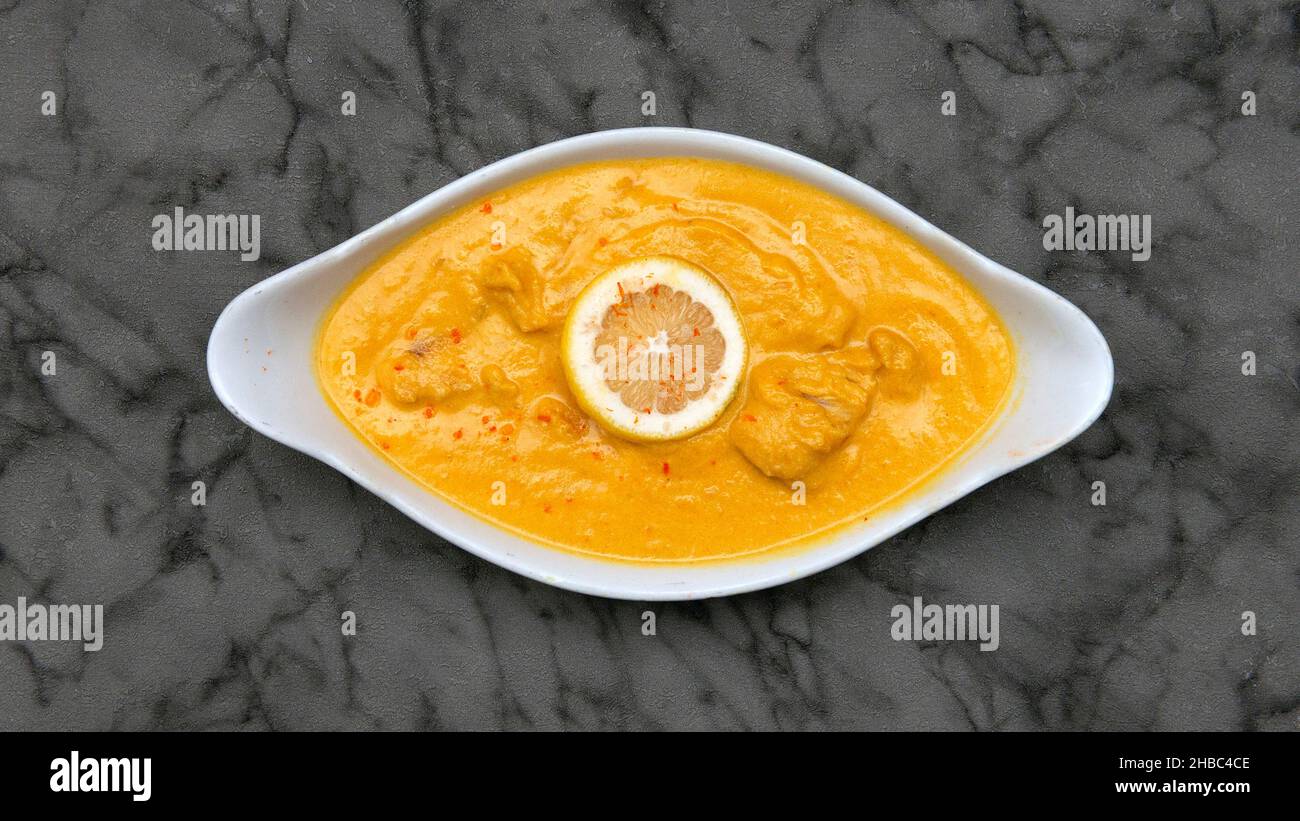 Chicken korma Indian food Stock Photo
