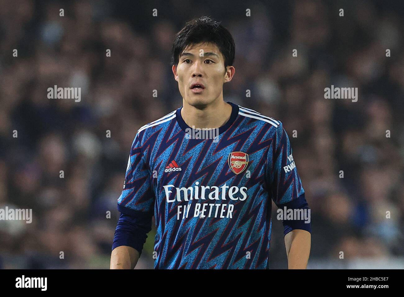 Takehiro Tomiyasu #18 of Arsenal during the game Stock Photo - Alamy