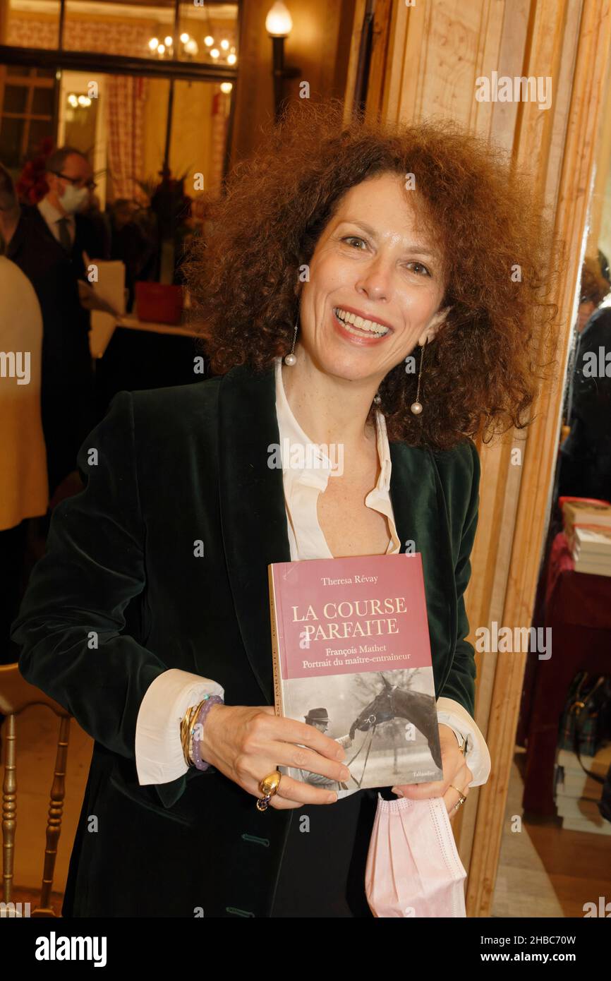 Paris, France. 6th Dec, 2021. Theresa Revay attends the 11th History Book Fair at the Cercle National des Armées on December 6 in Paris, France. Stock Photo