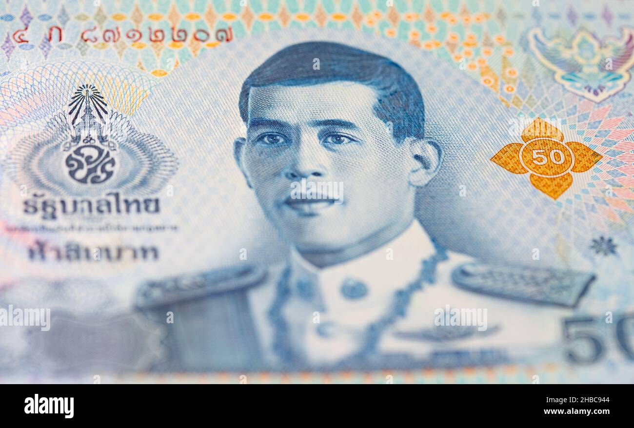 thai-baht-note-depicting-king-of-thailand-stock-photo-alamy