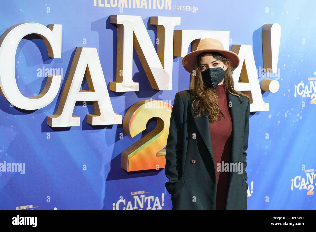 Madrid, Spain. 18th Dec, 2021. Sara Carbonero attends the 'Canta 2'  premiere at the Capitol Cinema. Credit: SOPA Images Limited/Alamy Live News  Stock Photo - Alamy