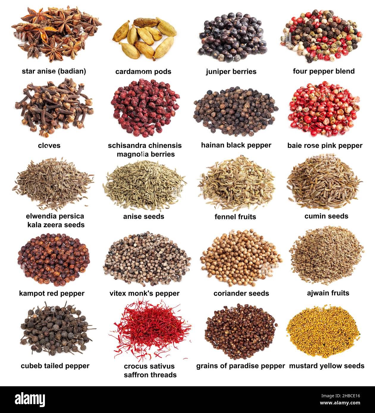 Whole spices hi-res stock photography and images - Alamy