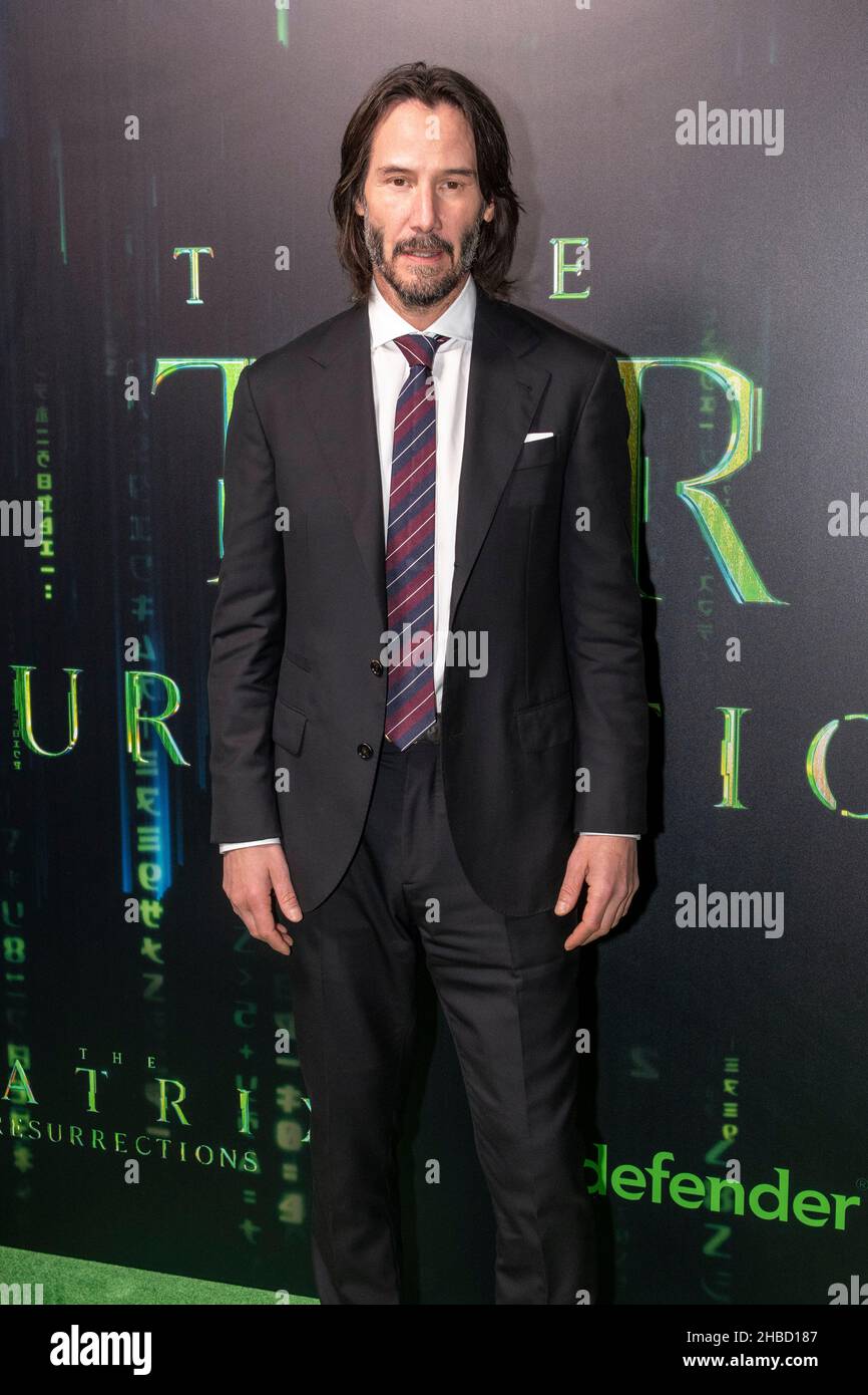 San Francisco, United States. 18th Dec, 2021. Keanu Reeves attends the