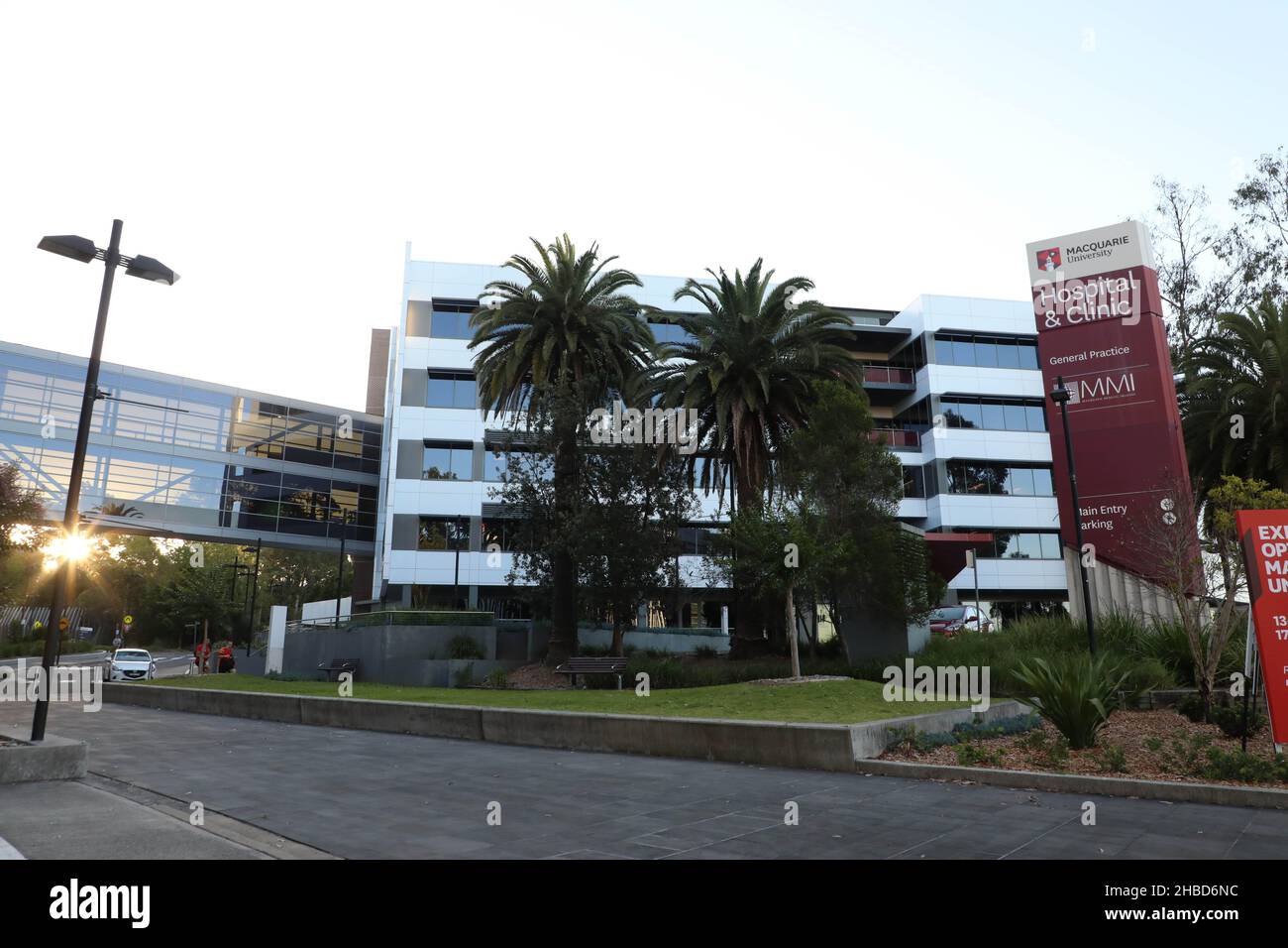 Macquarie University Hospital Stock Photo Alamy