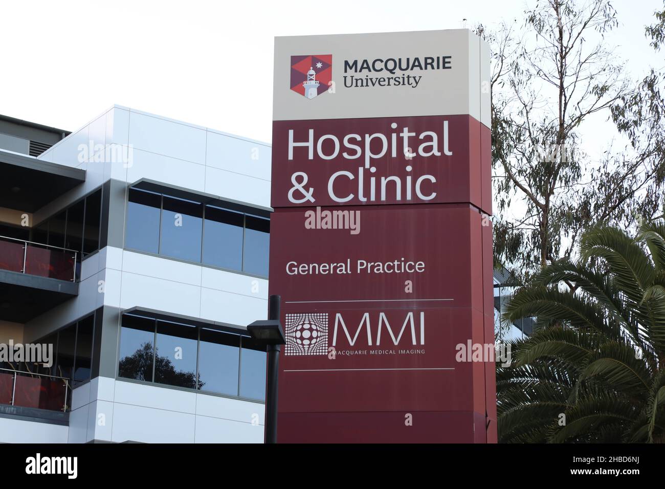 Macquarie University Hospital Stock Photo Alamy