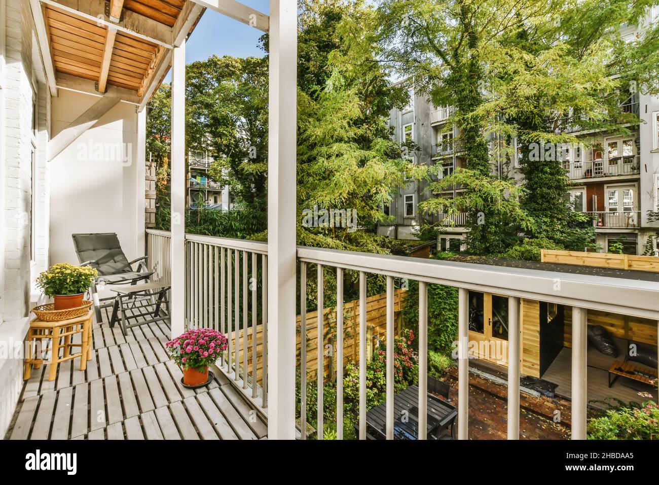 Overlooking the city balcony hi-res stock photography and images - Alamy