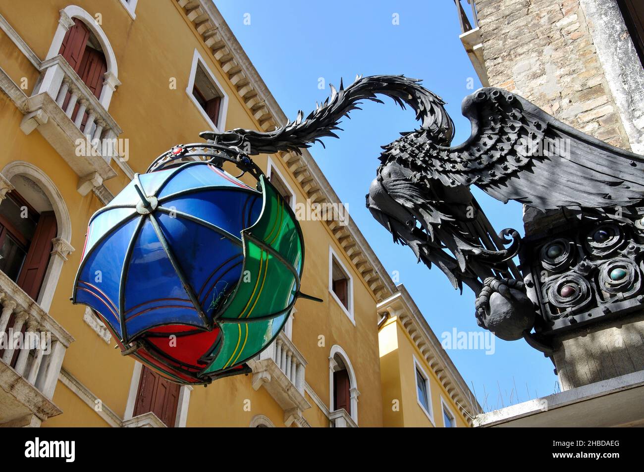Street lamps venice hi-res stock photography and images - Alamy