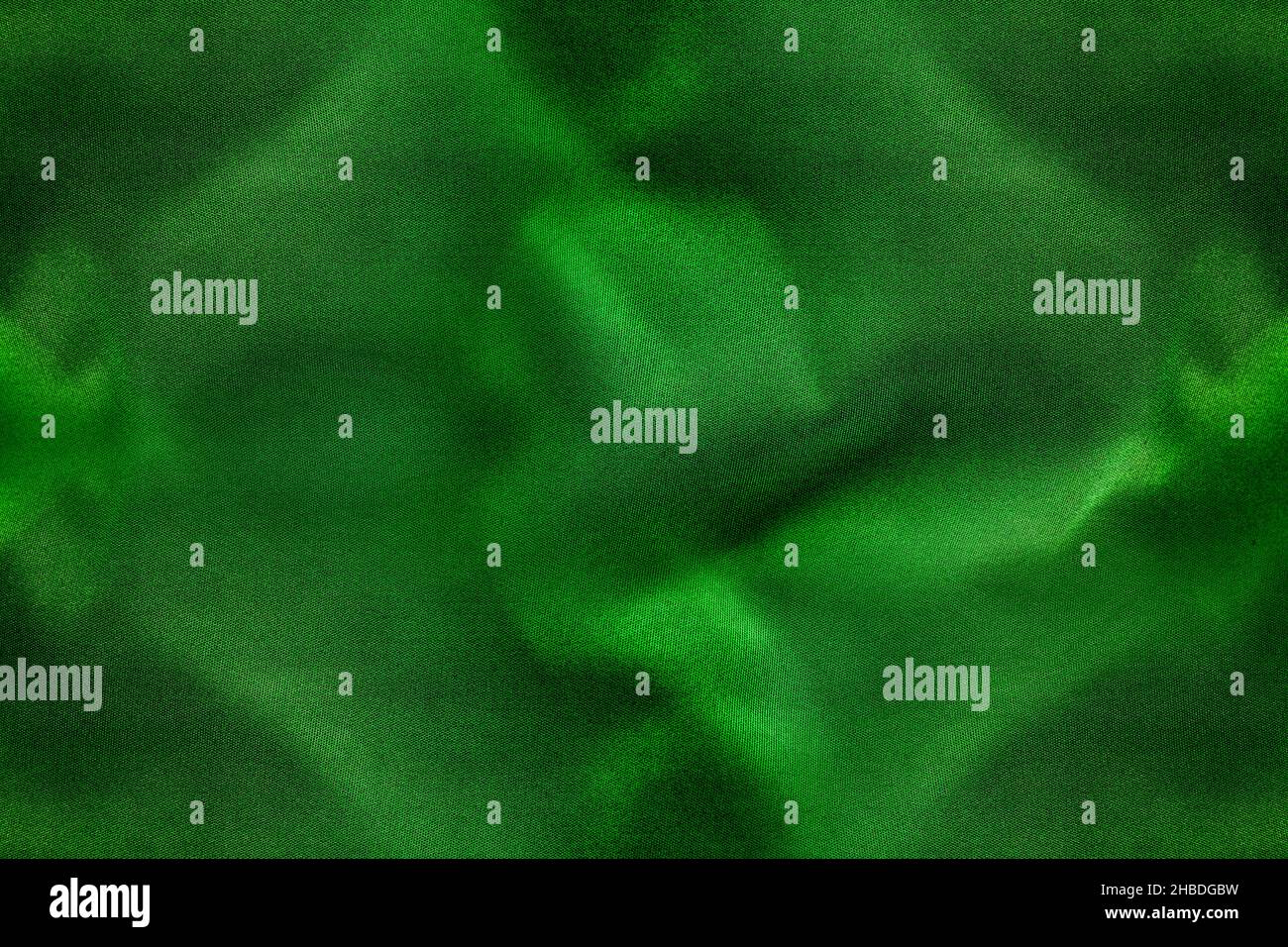 Dark green abstract background of cotton fabric with waves Stock Photo ...