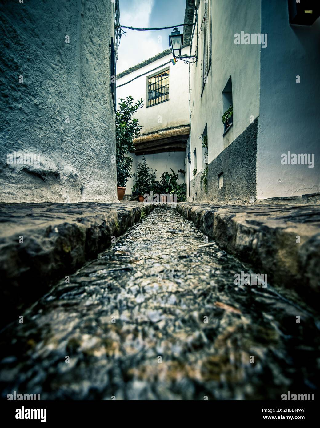 Stream flowing between buildings hi-res stock photography and images ...