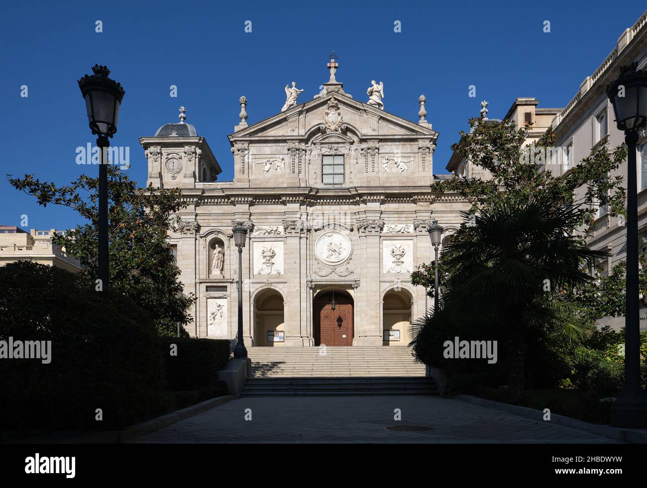 The Santa Barbara aka Church of the Monastery of the Salesas Reales, a ...
