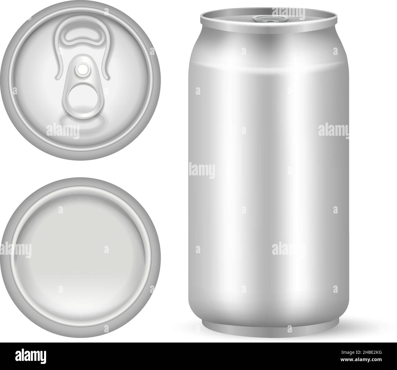 Beer can mockup Stock Vector Image & Art Alamy