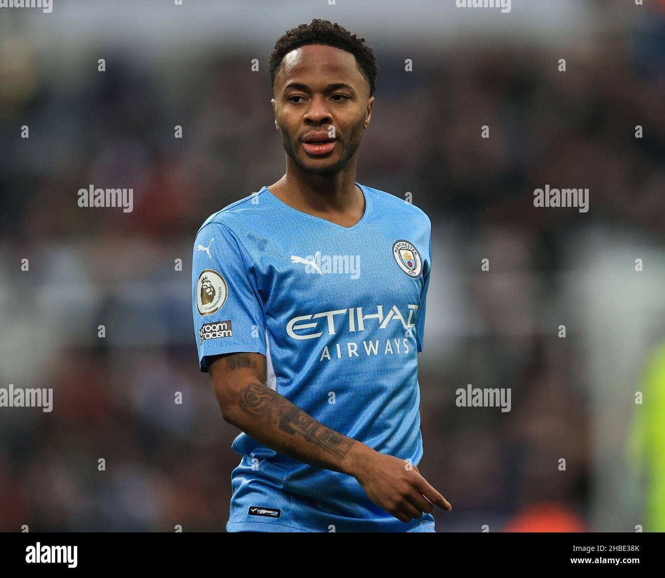 Raheem Sterling #7 of Manchester City during the game in, on 12/19/2021. (Photo by Mark Cosgrove/News Images/Sipa USA) Credit: Sipa USA/Alamy Live News Stock Photo