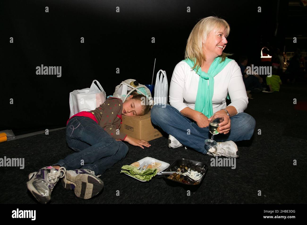 JOHANNESBURG, SOUTH AFRICA Oct 15, 2021 Happy visitors enjoying the