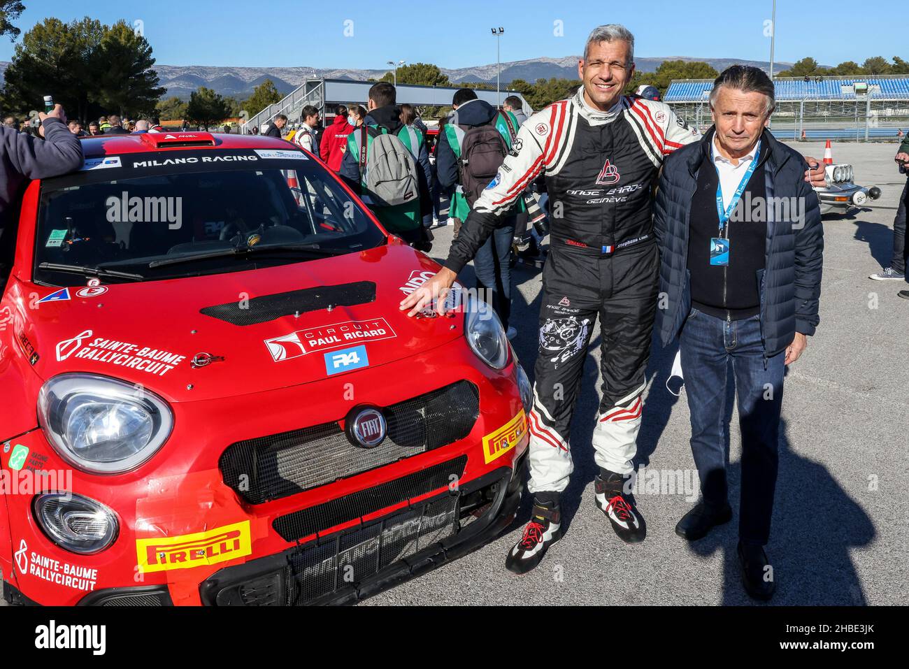 Louis Rossi président ASA Marseille, Stephane Clair directeur du