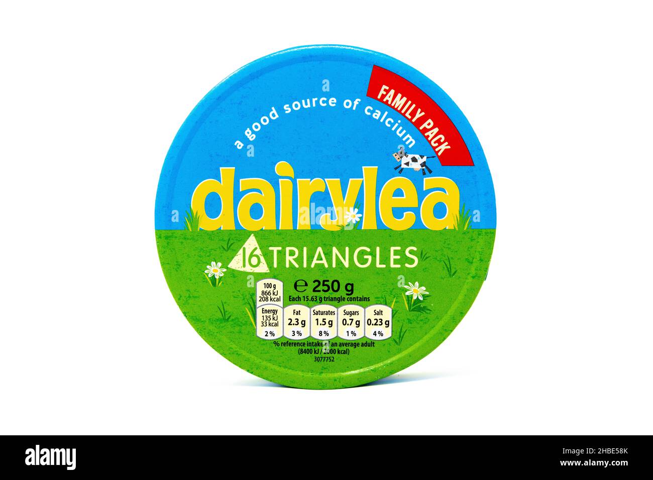 Dairylea Triangles Stock Photo Alamy