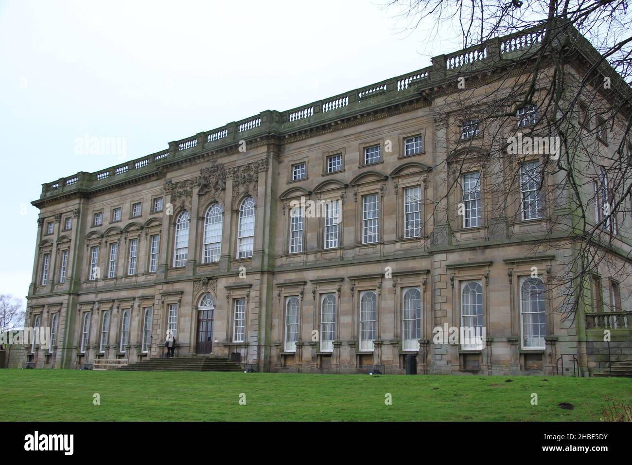 Wentworth Castle estate, South Yorkshire, England Stock Photo Alamy