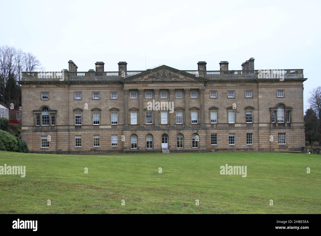 Wentworth Castle estate, South Yorkshire, England Stock Photo Alamy