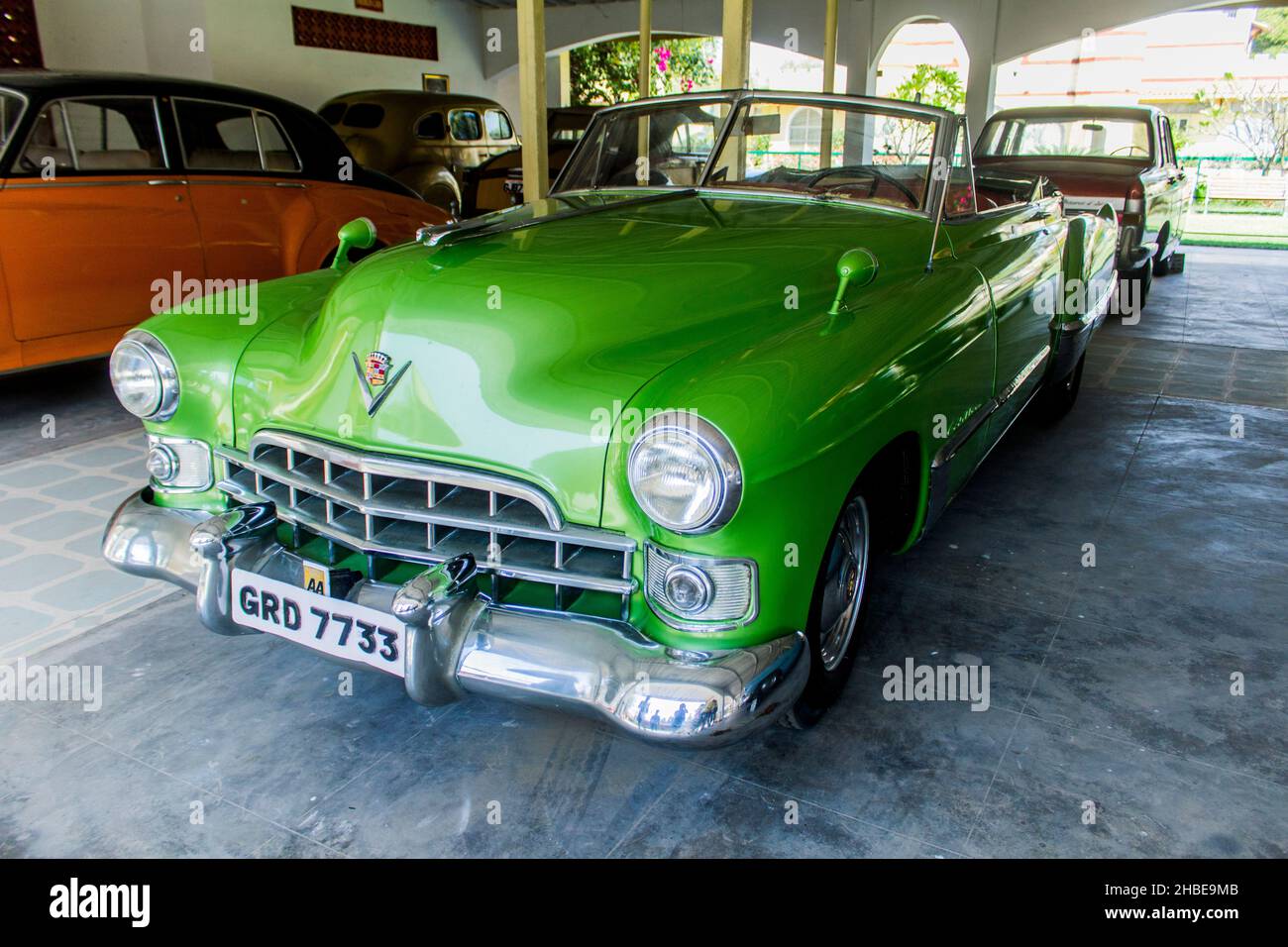 Auto World Vintage Car Museum Stock Photo Alamy
