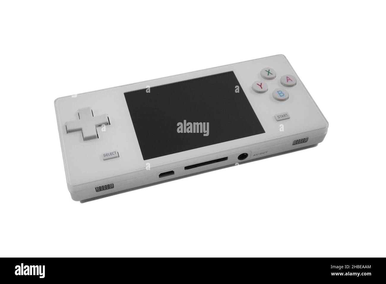 Handheld computer console hi-res stock photography and images - Alamy