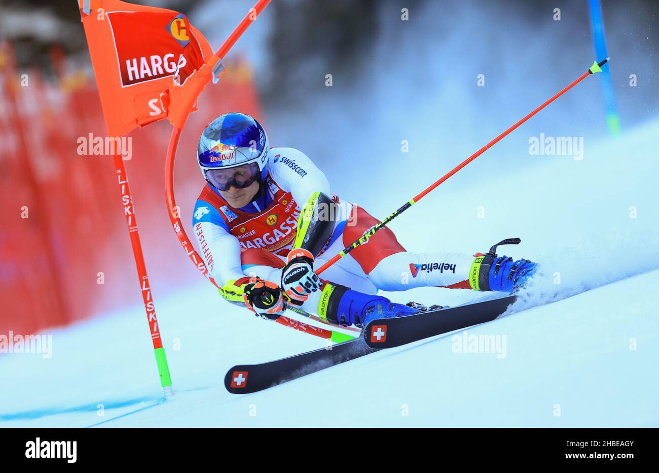 Risa Racing Gran Risa, Alta Badia, Italy, December 19, 2021, ODERMATT Marco (SUI ...