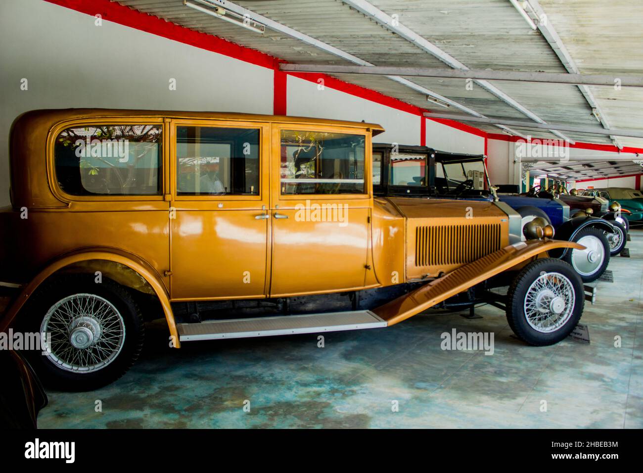 Auto World Vintage Car Museum Stock Photo Alamy