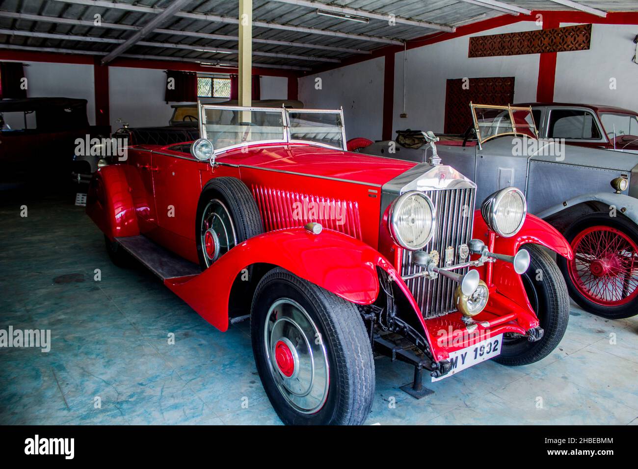 Auto World Vintage Car Museum Stock Photo - Alamy