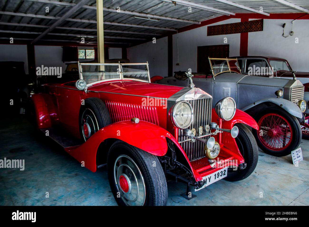 Auto World Vintage Car Museum Stock Photo - Alamy