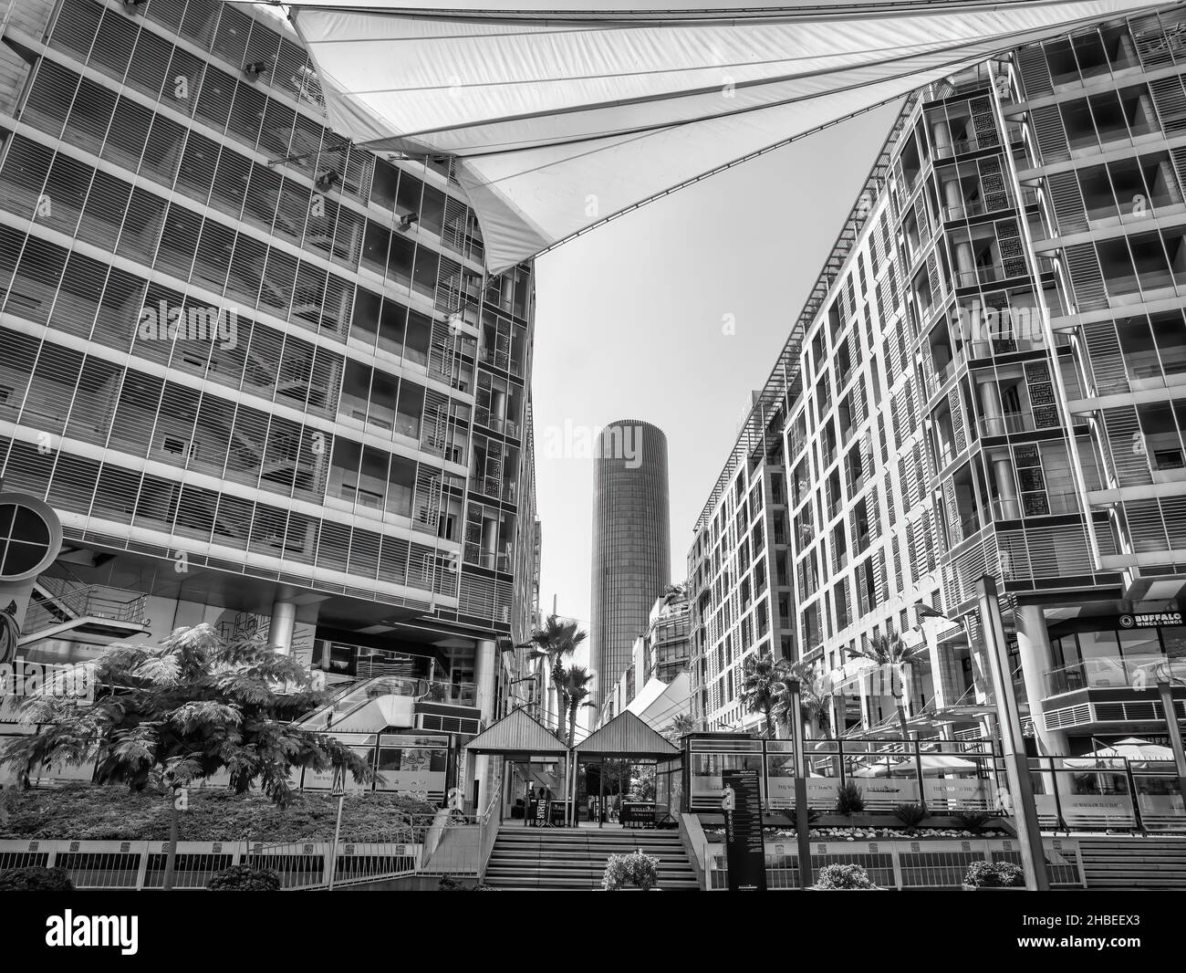 Amman, Jordan 09.02.2021 Amman Rotana 5 stars luxury Hotel located