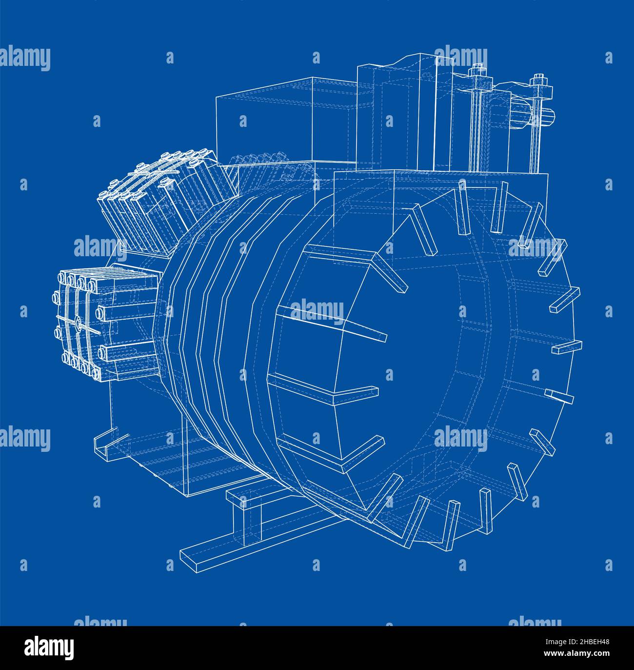 Air conditioning compressor Stock Photo Alamy