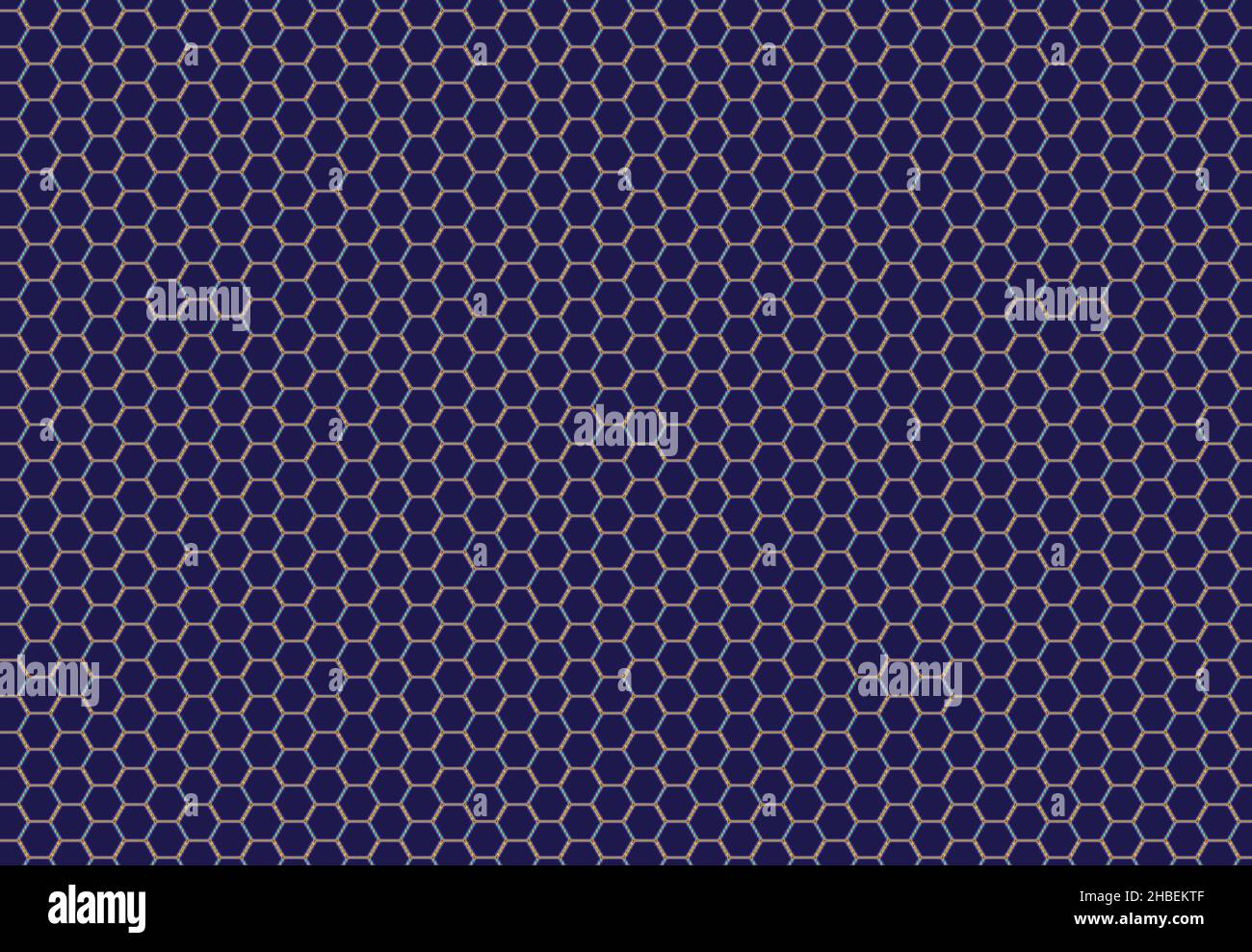 A purple backdrop with hexagons pattern Stock Photo