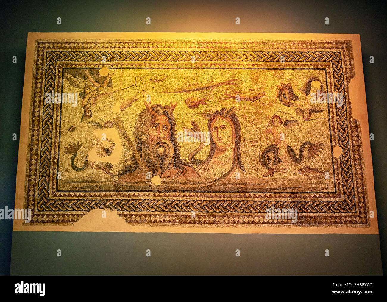 Zeugma Mosaic Museum, one of the largest mosaic collection in the world