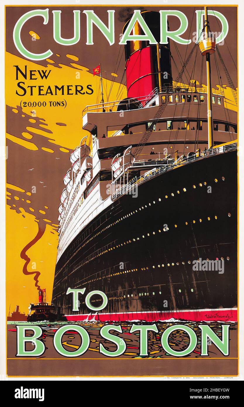 Pamphlet from Cunard Lines ‘Romance of the New World’ @1930 Pamphlet from Cunard Lines ‘Romance of the New World’ @1930