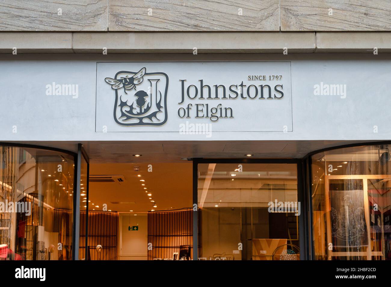 Johnstons of elgin shop hi-res stock photography and images - Alamy
