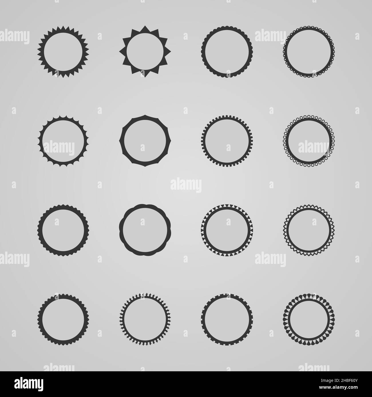 Set of design abstract labels, vector illustartion Stock Vector Image ...